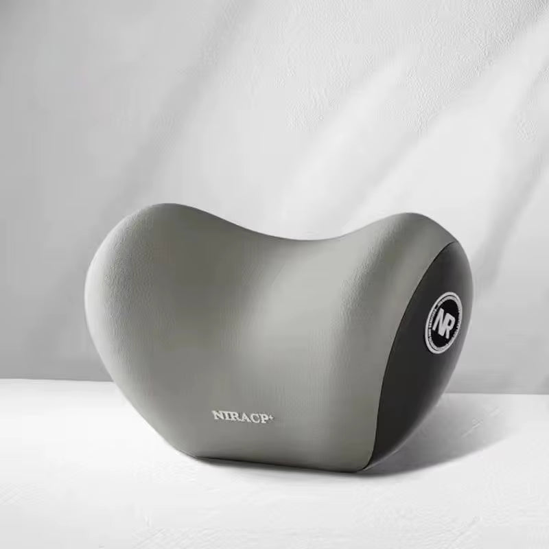 Car Headrest Lumbar Support Memory Foam Vertebral Lumbar Support Car Neck Pillow Back Cushion Office Car Interior Accessories