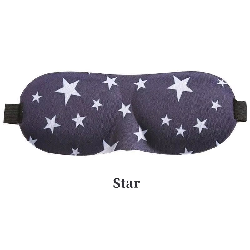 3D Sleeping Mask Eyepatch Block Out Light Soft Paded Sleep Rest Relax Aid Cover Patch Blindfold Face Shade Eyeshade Eyes Patchs