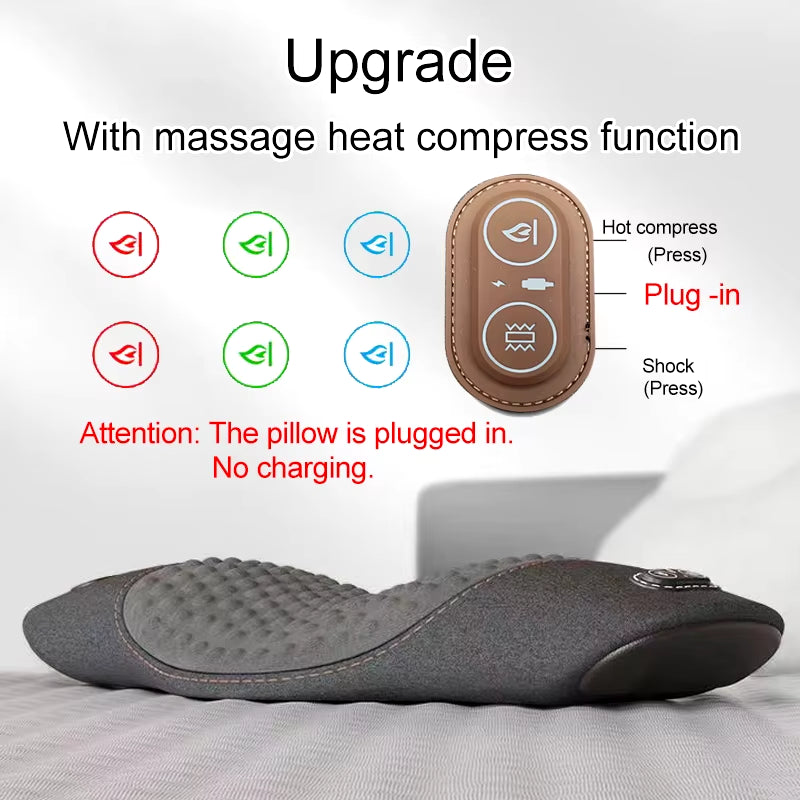 Waist Pillow Bed Sleeping Waist Protection Pad Electric Massage Lying Flat Waist Pain Waist Support Heating Vibrating Sleep Pad