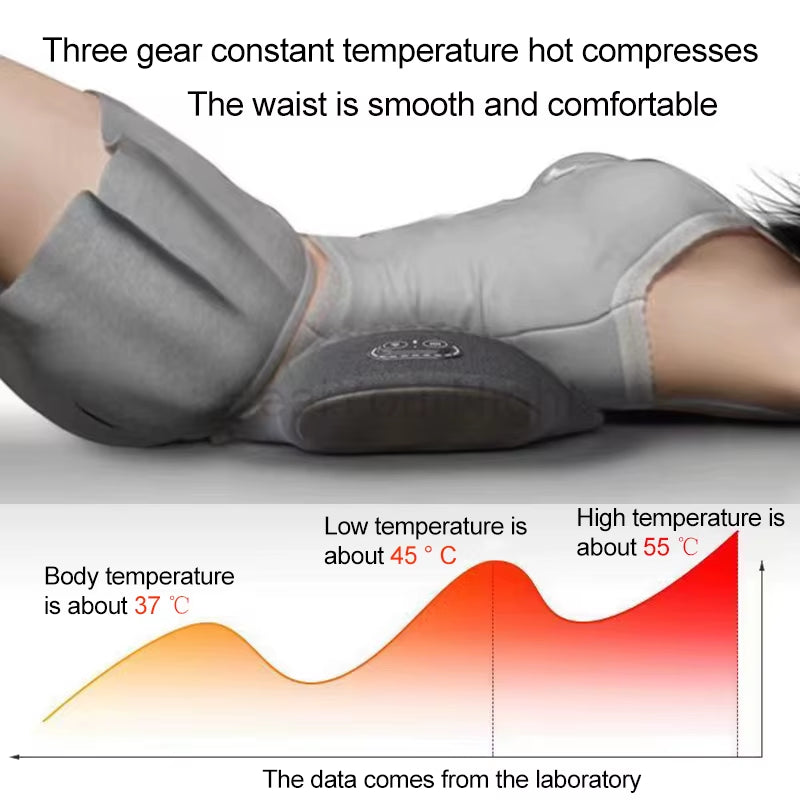 Waist Pillow Bed Sleeping Waist Protection Pad Electric Massage Lying Flat Waist Pain Waist Support Heating Vibrating Sleep Pad