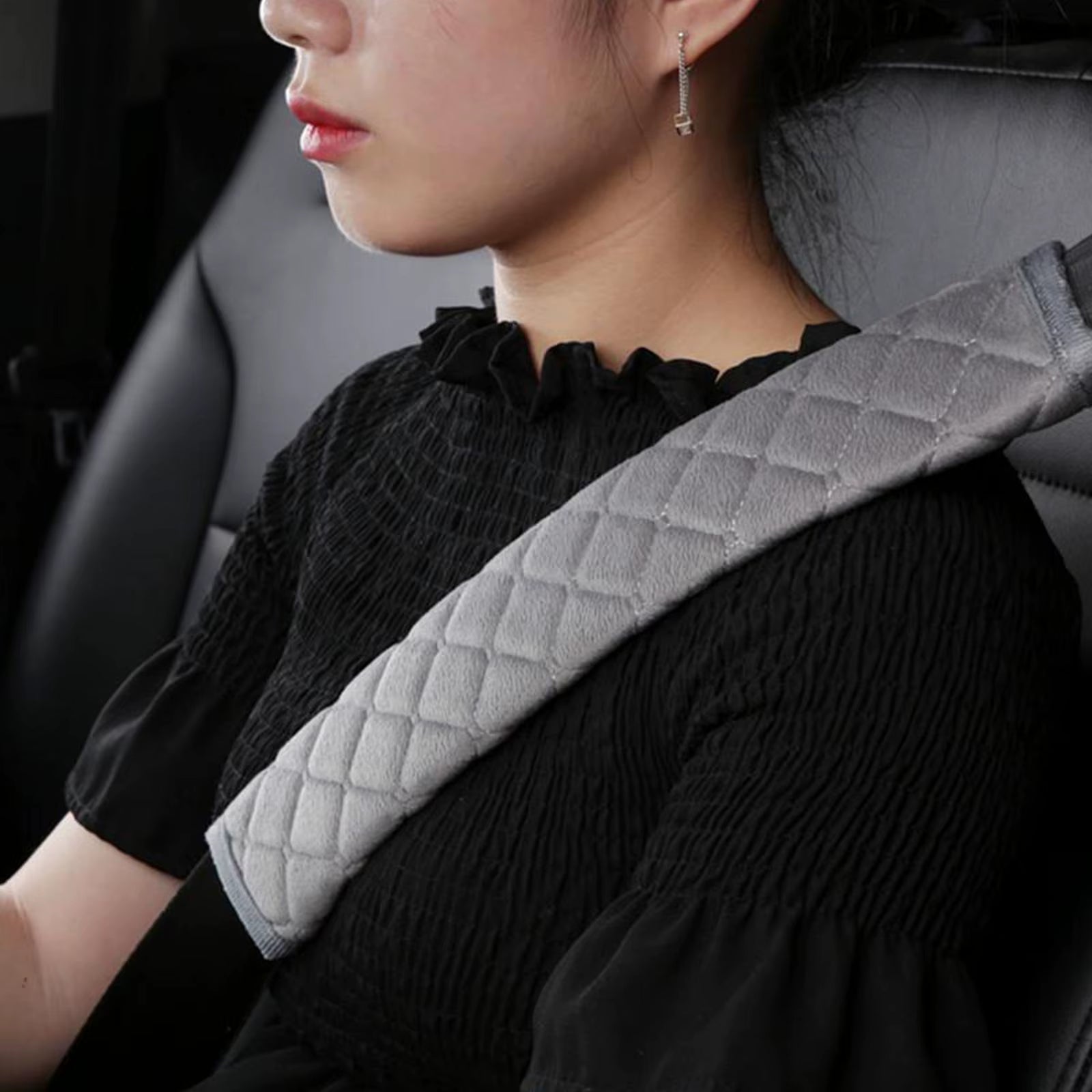 Car Seat Belt Cover Seatbelt Shoulder Pad Cushions Universal Safety Belt Shoulder Protection Comfortable Seat Belt Covers
