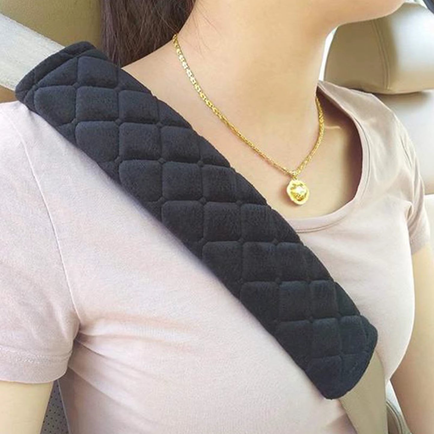 Car Seat Belt Cover Seatbelt Shoulder Pad Cushions Universal Safety Belt Shoulder Protection Comfortable Seat Belt Covers
