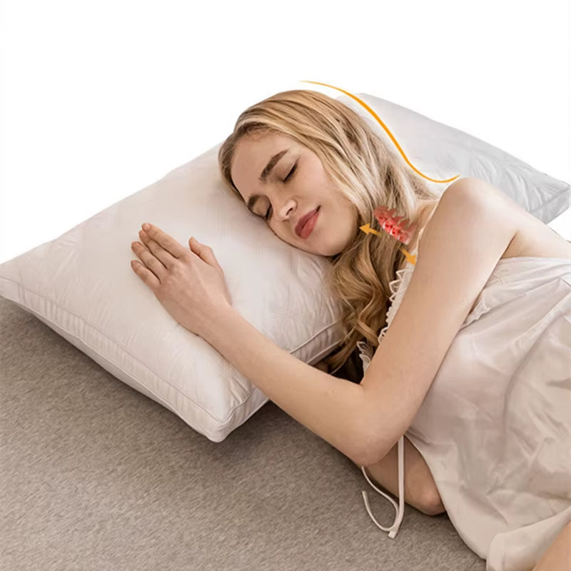 Cervical Spine Protection Hotel Pillow for Sleep Aid Home Use Dormitory Single Pillow Core Designed for Comfortable Rest