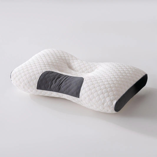 Soft Neck Pillow, Adjustable Ergonomic Orthopedic Contour Support, High Quality Pillow Core, for Sleeping Comfort