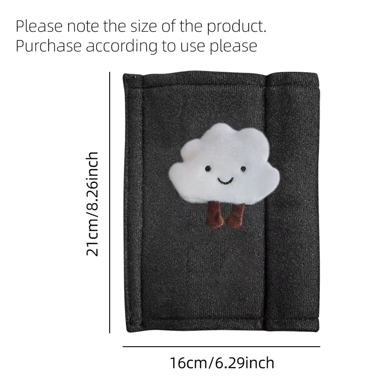 Car Styling Seat Belt Cover Shoulder Strap Harness Cushion Cartoon Cloud Car Seatbelt Shoulder Pad Protector Auto Neck Support