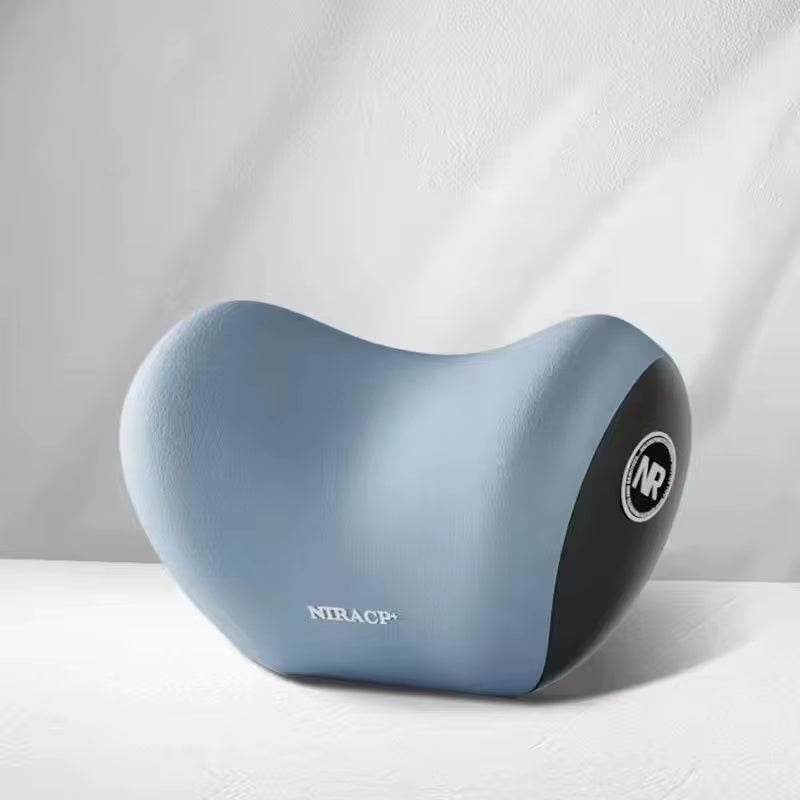 Car Headrest Lumbar Support Memory Foam Vertebral Lumbar Support Car Neck Pillow Back Cushion Office Car Interior Accessories