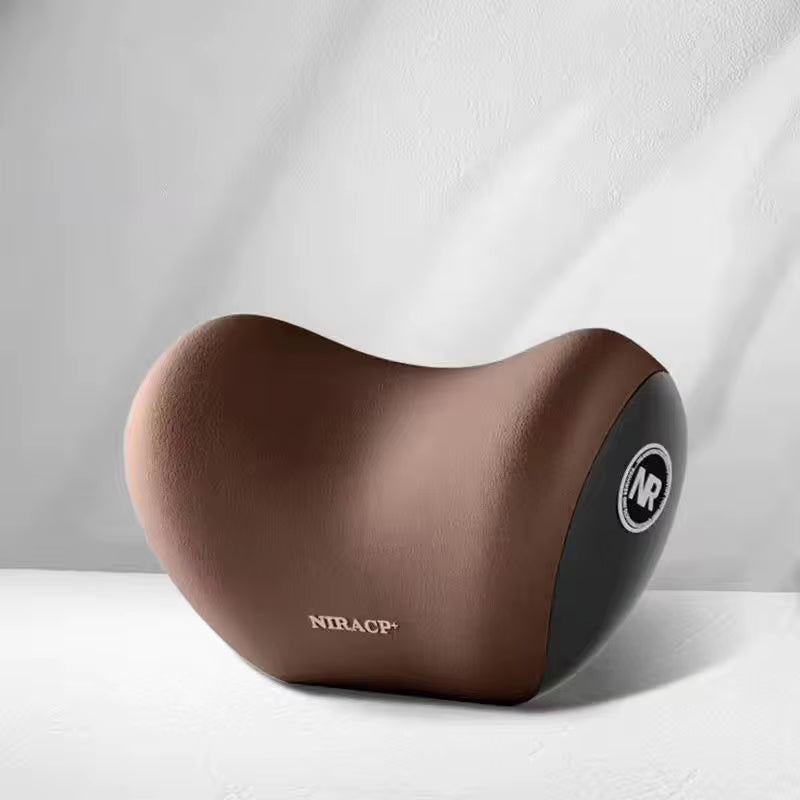 Car Headrest Lumbar Support Memory Foam Vertebral Lumbar Support Car Neck Pillow Back Cushion Office Car Interior Accessories