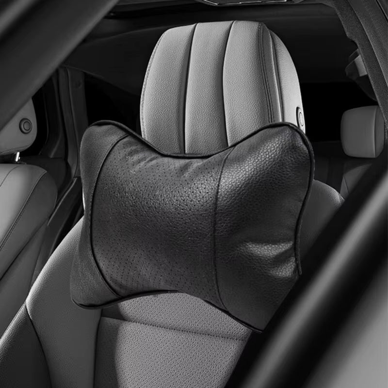 Auto Safety Car Seat Headrest with Breathable Mesh Relax Pillow Head and Neck Rest Cushion Auto Protector
