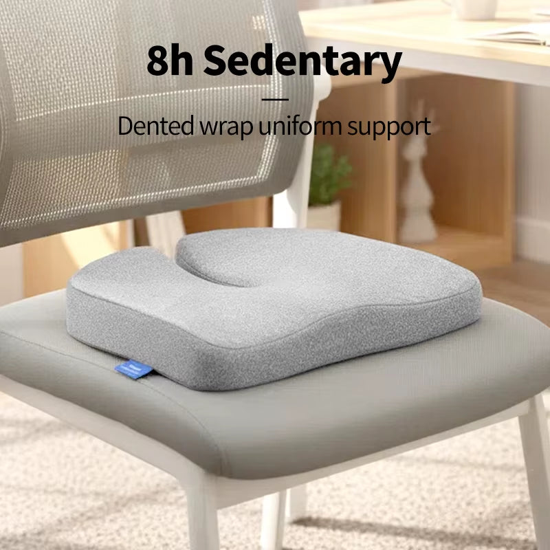 Tailbone Sciatica Back Pain Relief Comfort Office Chair Car Seat Cushion Non-Slip Orthopedic Memory Foam Coccyx Cushion