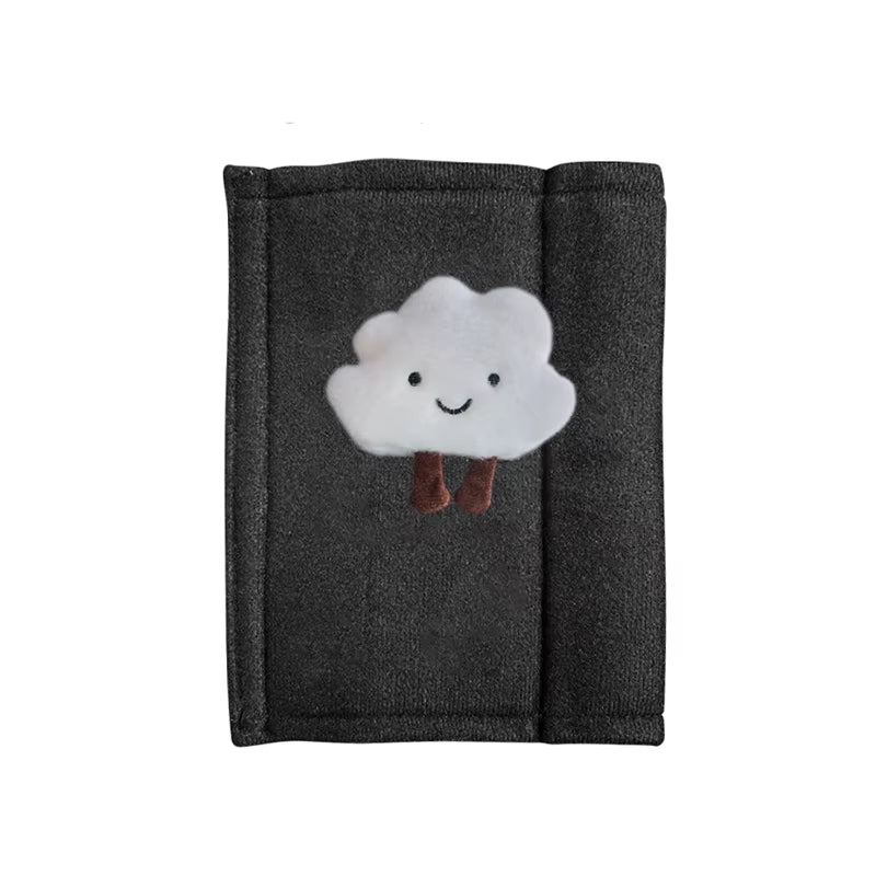 Car Styling Seat Belt Cover Shoulder Strap Harness Cushion Cartoon Cloud Car Seatbelt Shoulder Pad Protector Auto Neck Support