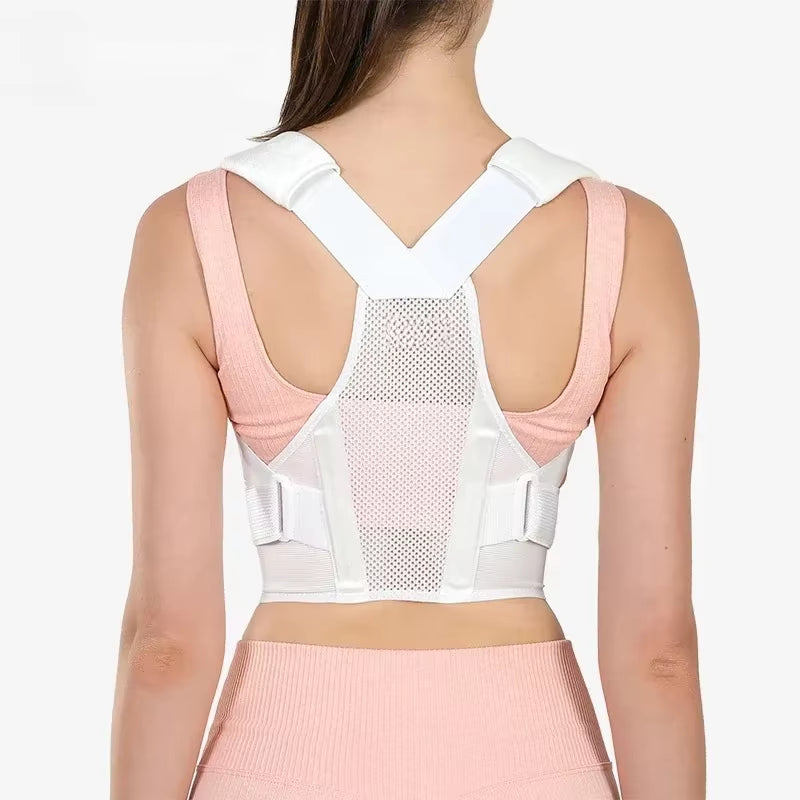 Back Brace Posture Corrector for Women and Men Comfy Shoulder Straightener, Pain Relief: Upper/Lower Back.Support for Scoliosis